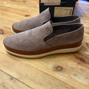 COLE HAAN GP Strawspoint Twin Gore Casual Shoe Men's Size 8.5 M Gray